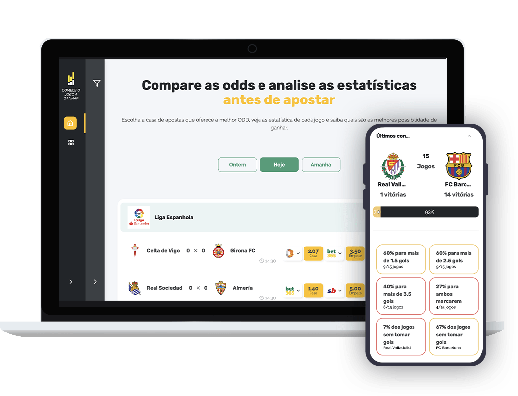 Estatísticas para apostas esportiva