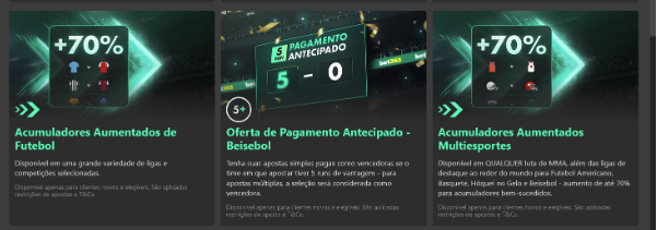 Vantagens Bet365